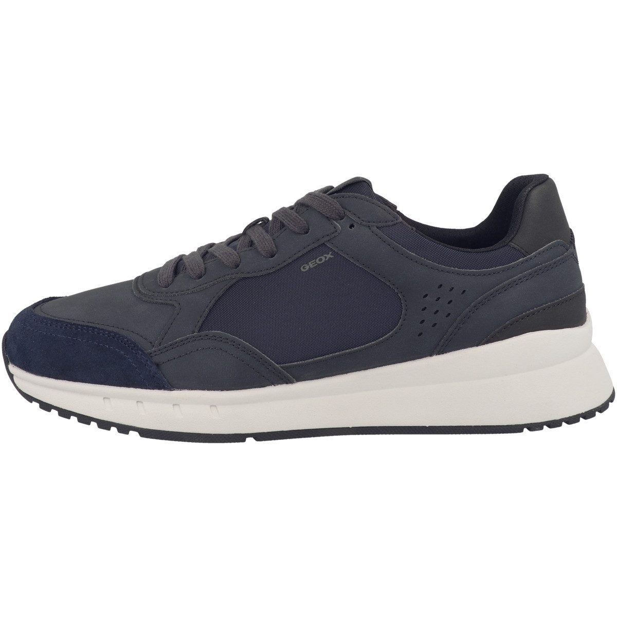 Geox U Branthon B Herren Sneaker Turnschuhe, Sportschuhe, Freizeitschuhe, Halbschuhe, Schnürschuhe