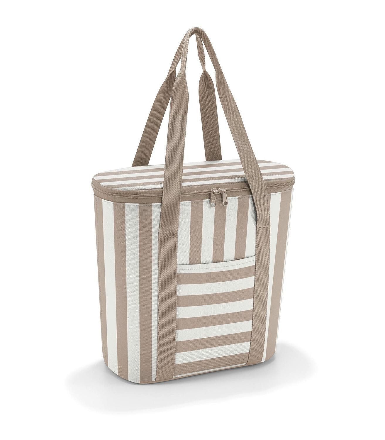 REISENTHEL® Kühltasche THERMOSHOPPER, Braun, Weiß, Polyester, 15 l, Thermobeschichtet, Wasserabweisend
