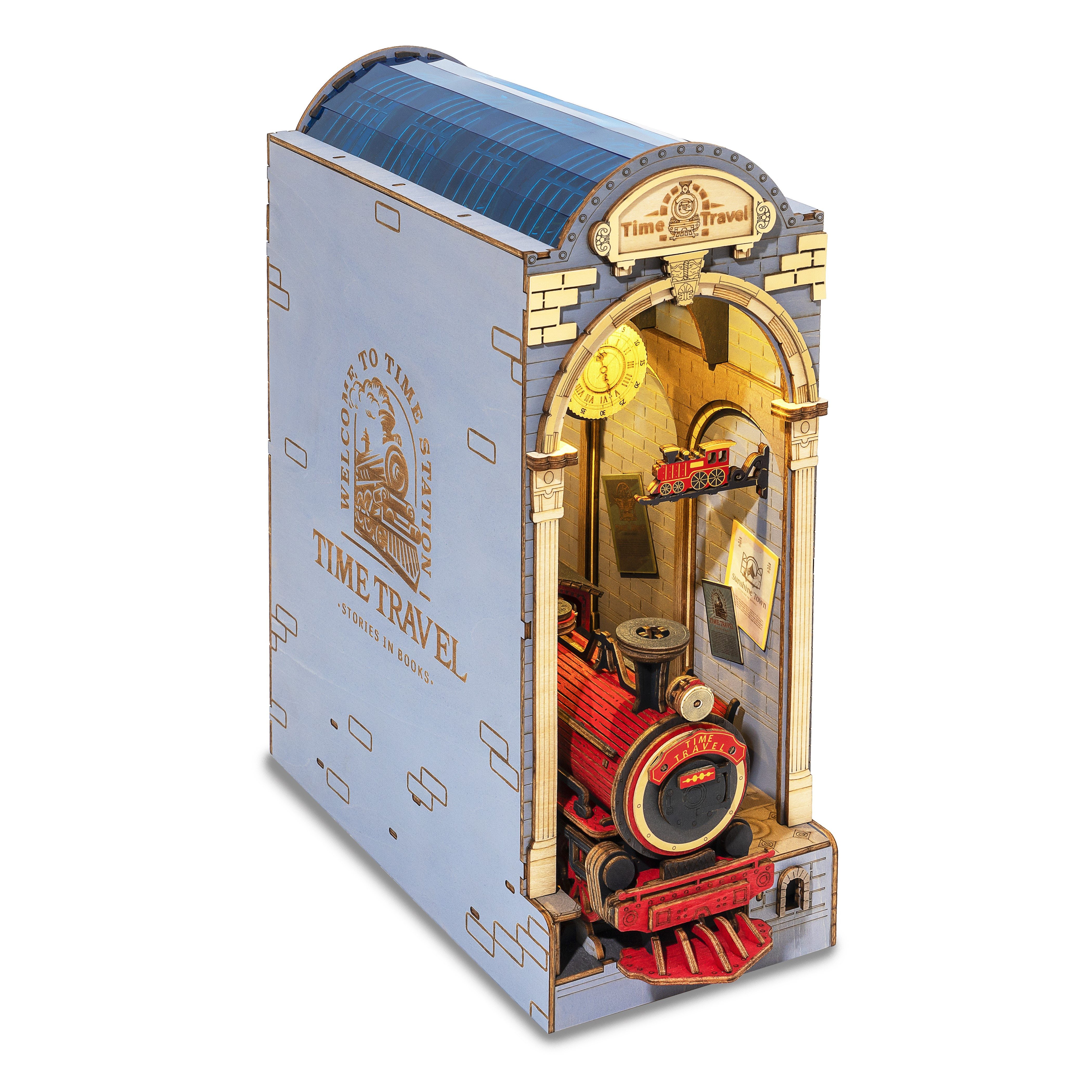 3D-Puzzle Book Nook "Time Travel"