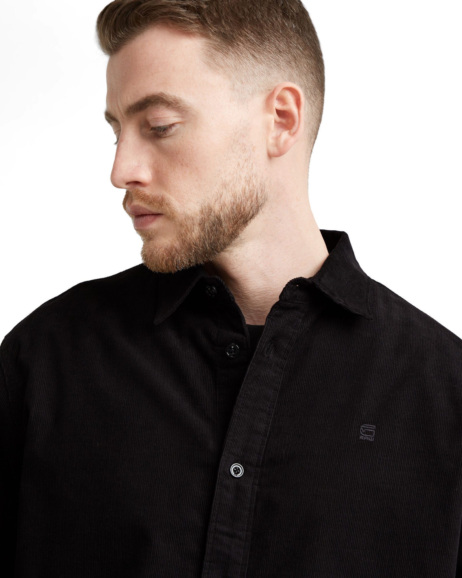 G-STAR Langarmshirt Clean Regular Shirt