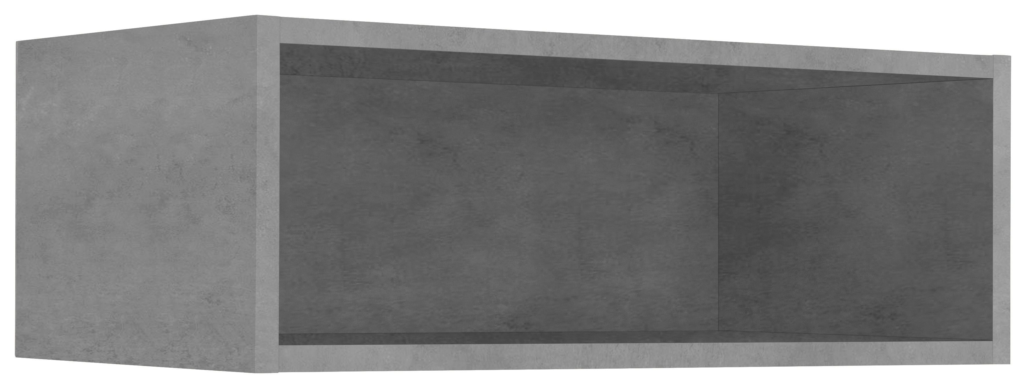 wiho betonfarben Flexi2, Küchen Breite Hängeregal 60 cm