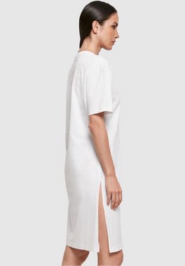 Merchcode Shirtkleid Merchcode Damen Ladies Please X Organic Oversized Slit Tee Dress (1-tlg)