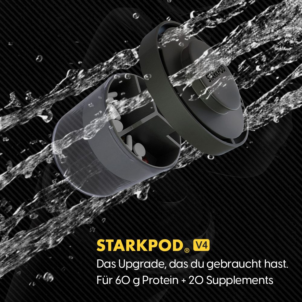 STARKFELD Elektrischer Shaker STARKSHAKE® V4 – „ausgeziechnet als bester elektrischer Shaker“, 30 W, 650 ml, Selbstreinigend