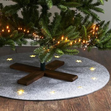 STAR TRADING LED Dekolicht Weihnachtsbaumständer Granig, Weihnachtsbaumständer Granig