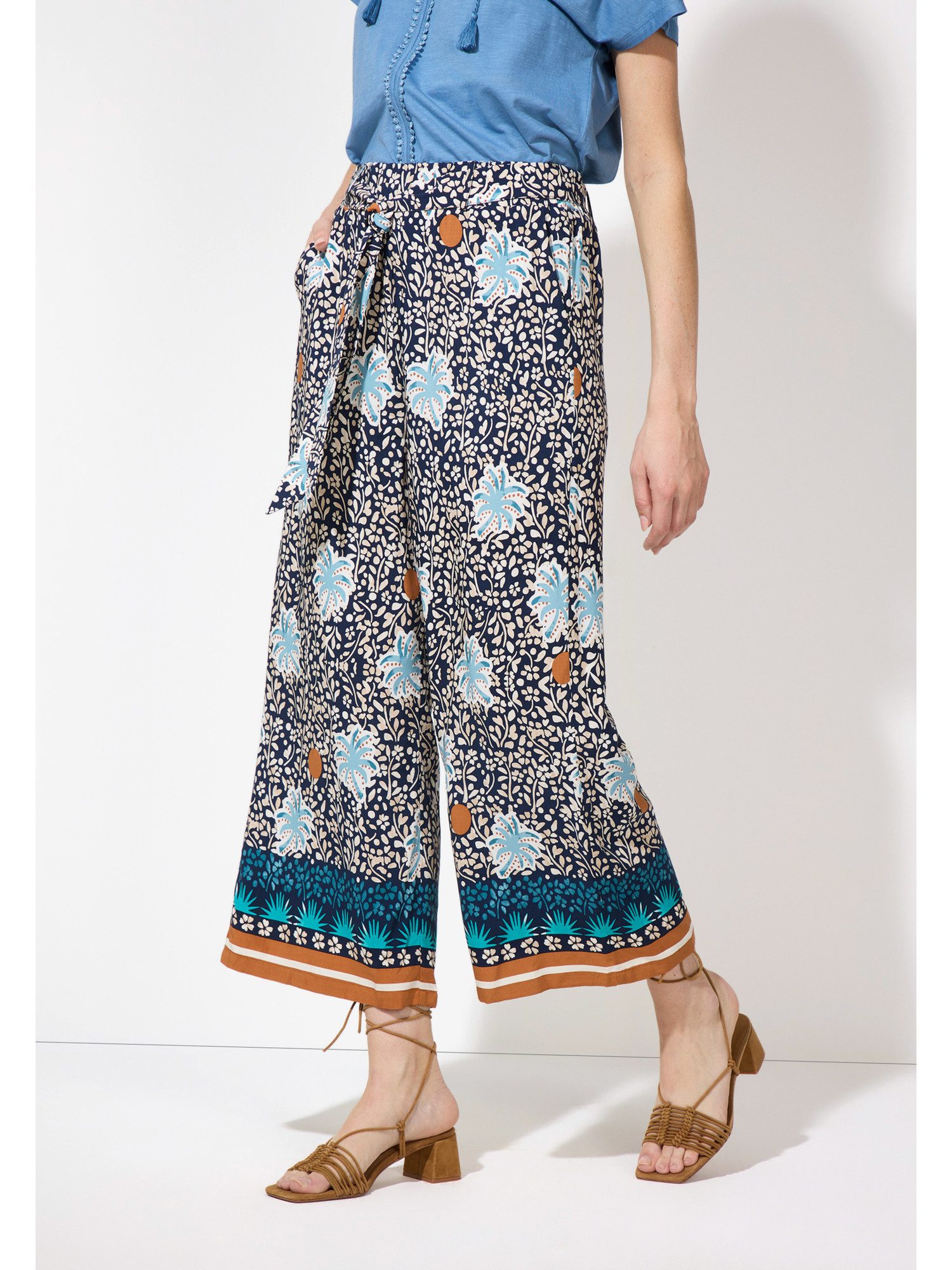 MORE&MORE Stoffhose Printhose günstig online kaufen