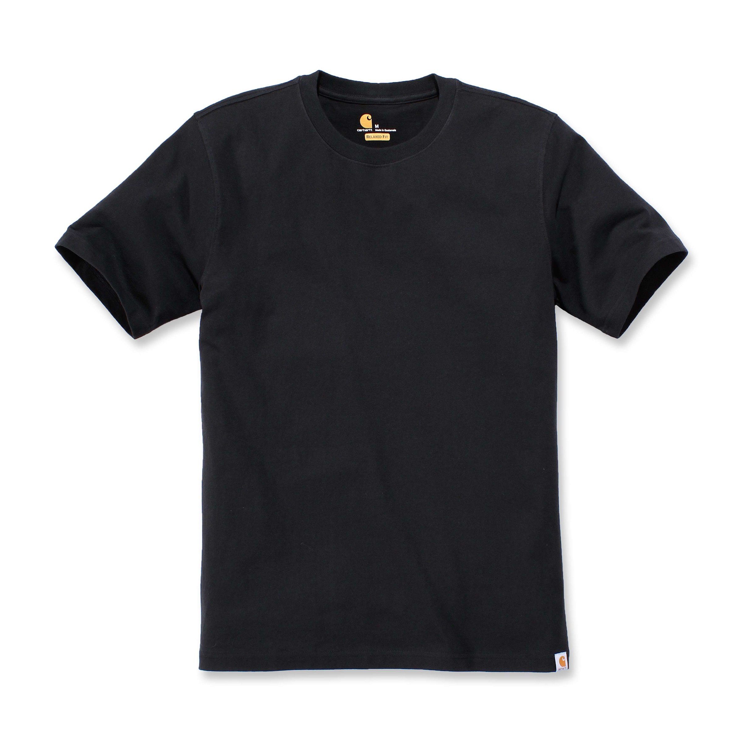 Relaxed T-Shirt black Fit Short-Sleeve Adult Herren Heavyweight Carhartt T-Shirt Carhartt