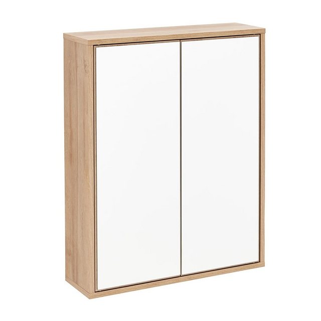 FACKELMANN Badezimmerspiegelschrank Finn Spiegelschrank 60cm – Ast-Eiche