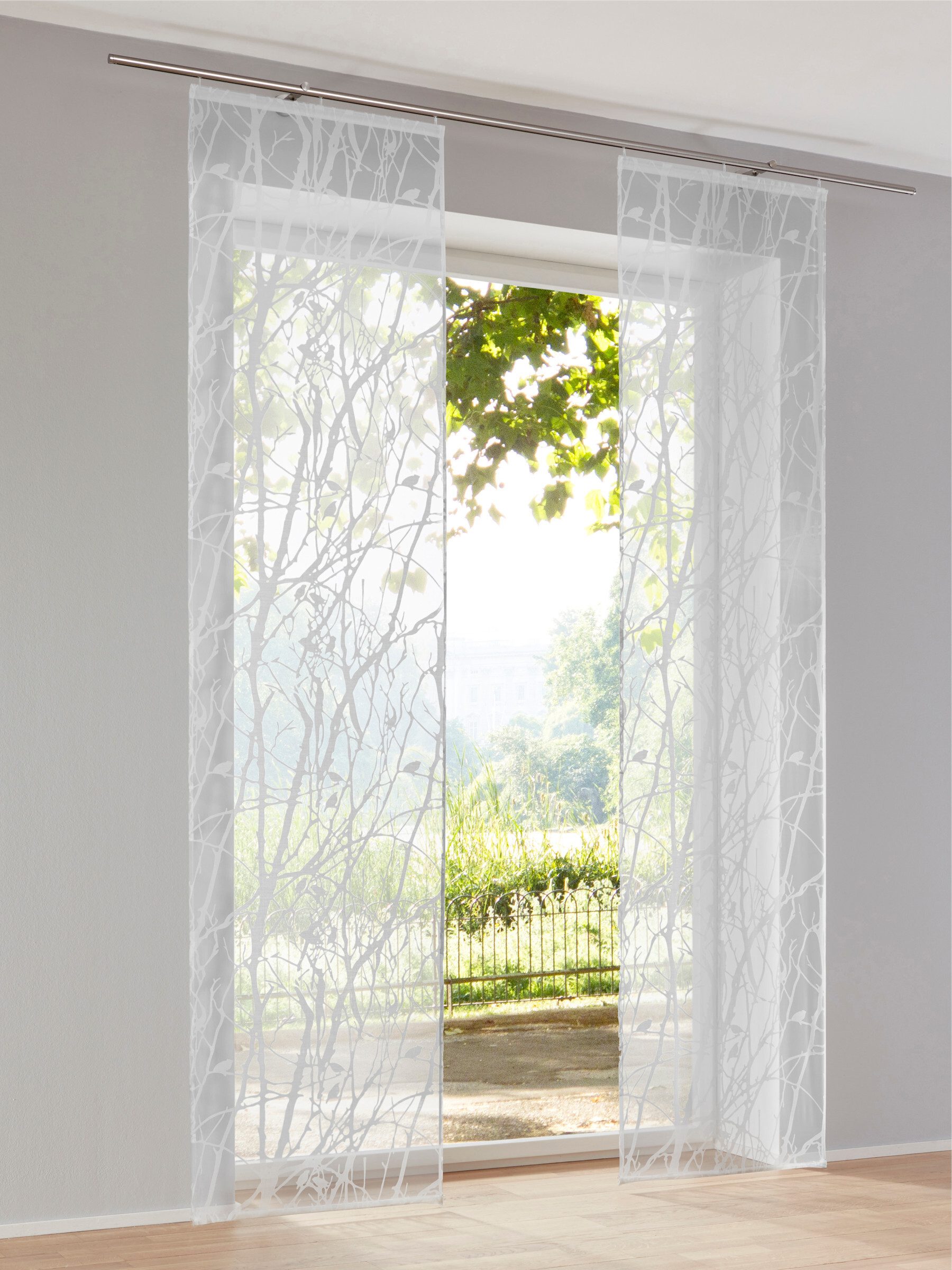 heine Gardine Schiebevorhang, Klettband (1 St), günstig online kaufen