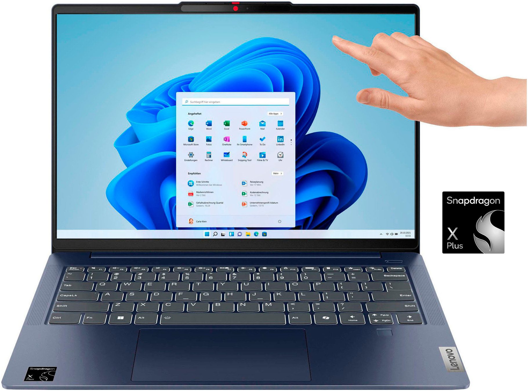 Lenovo IdeaPad Slim 5 14Q8X9 Notebook (35,6 cm/14 Zoll, Snapdragon X Plus X1P-42-100, Adreno, 512 GB SSD)