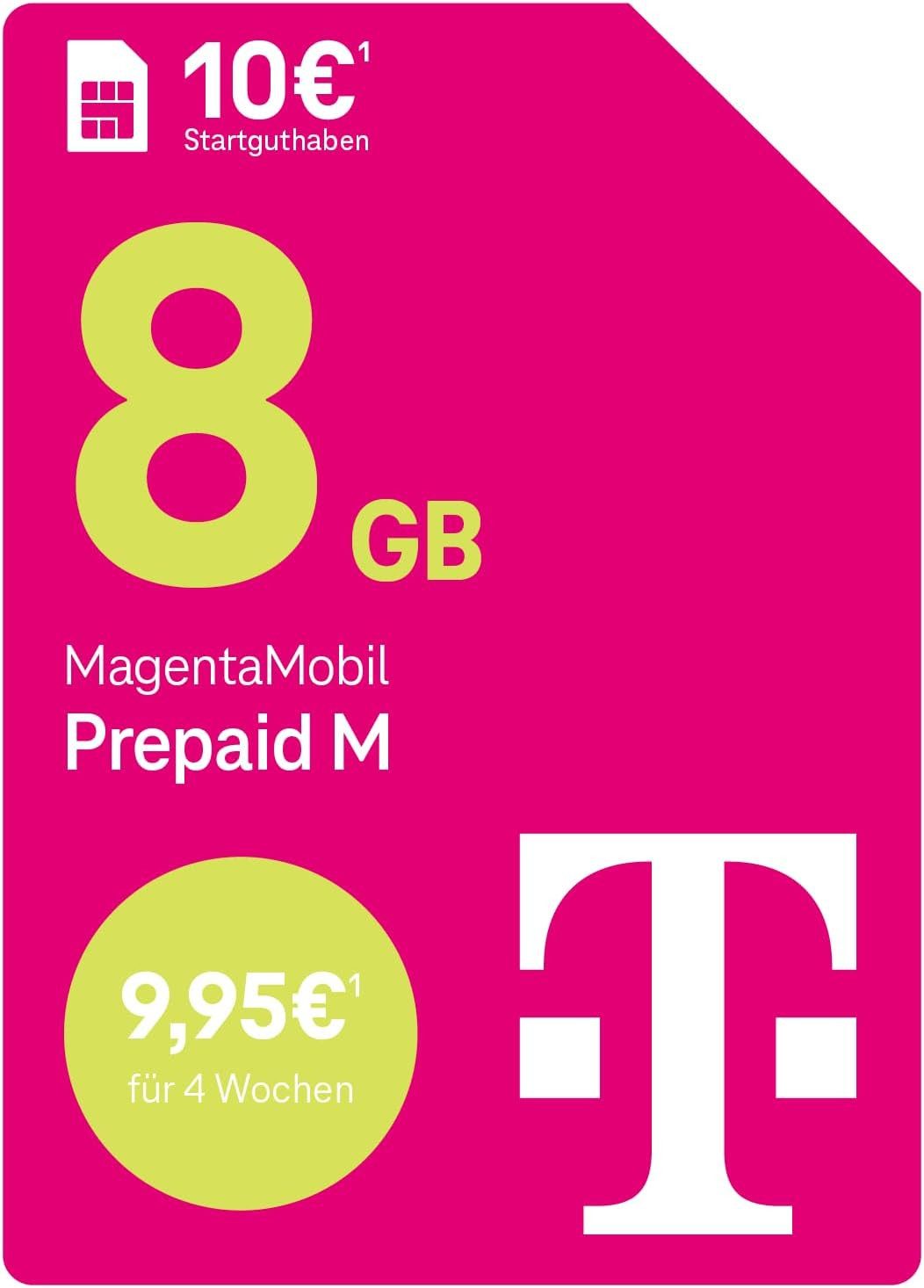 Telekom MagentaMobil Prepaidkarte M Prepaidkarte