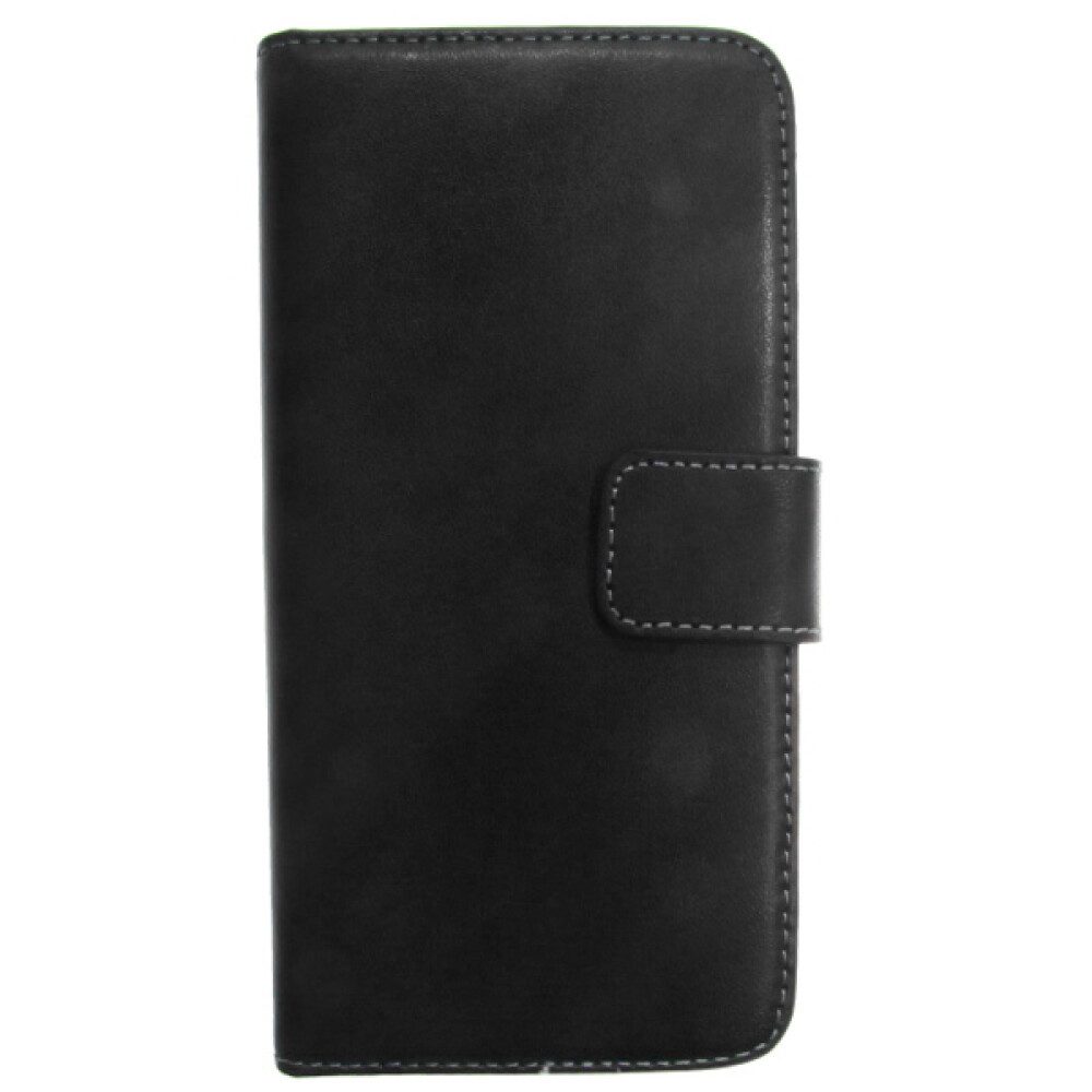 Handytasche Leder Handyhülle für HTC M9 Schwarz Hülle Tasche Schutz 4250710561445 (Book Cover)