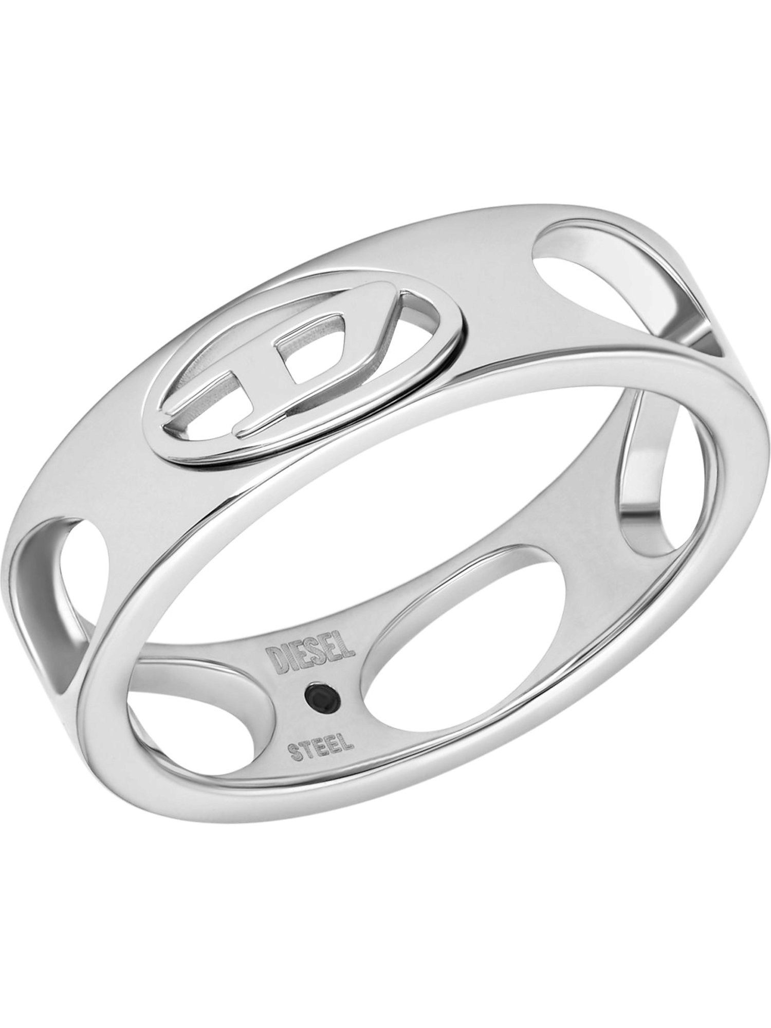 Diesel Fingerring Diesel Unisex-Herrenring Edelstahl