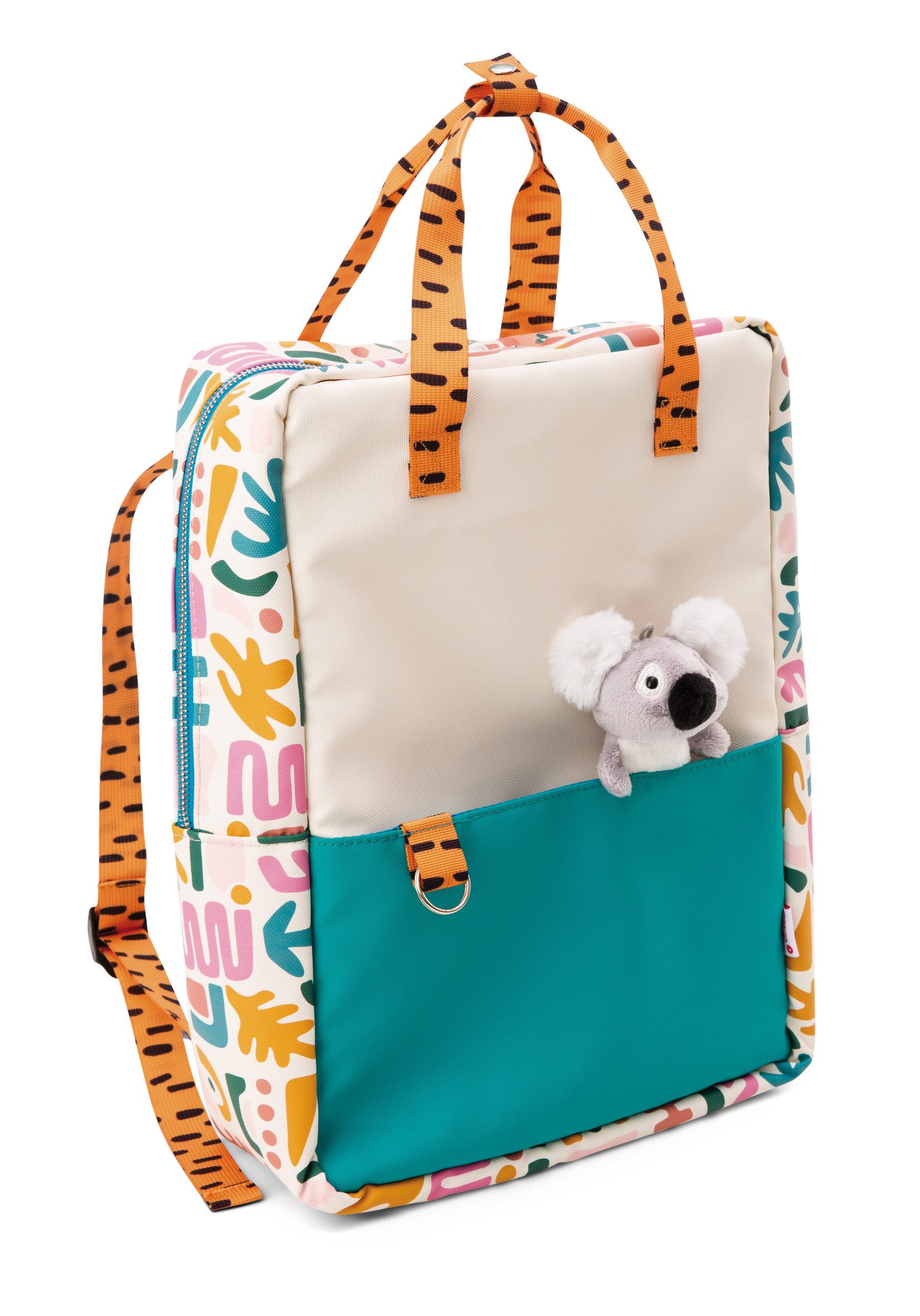 Nici Rucksack 61732 - 34 x 24 x 10 cm, mit kleinem Kuscheltier Koala (1-tlg)