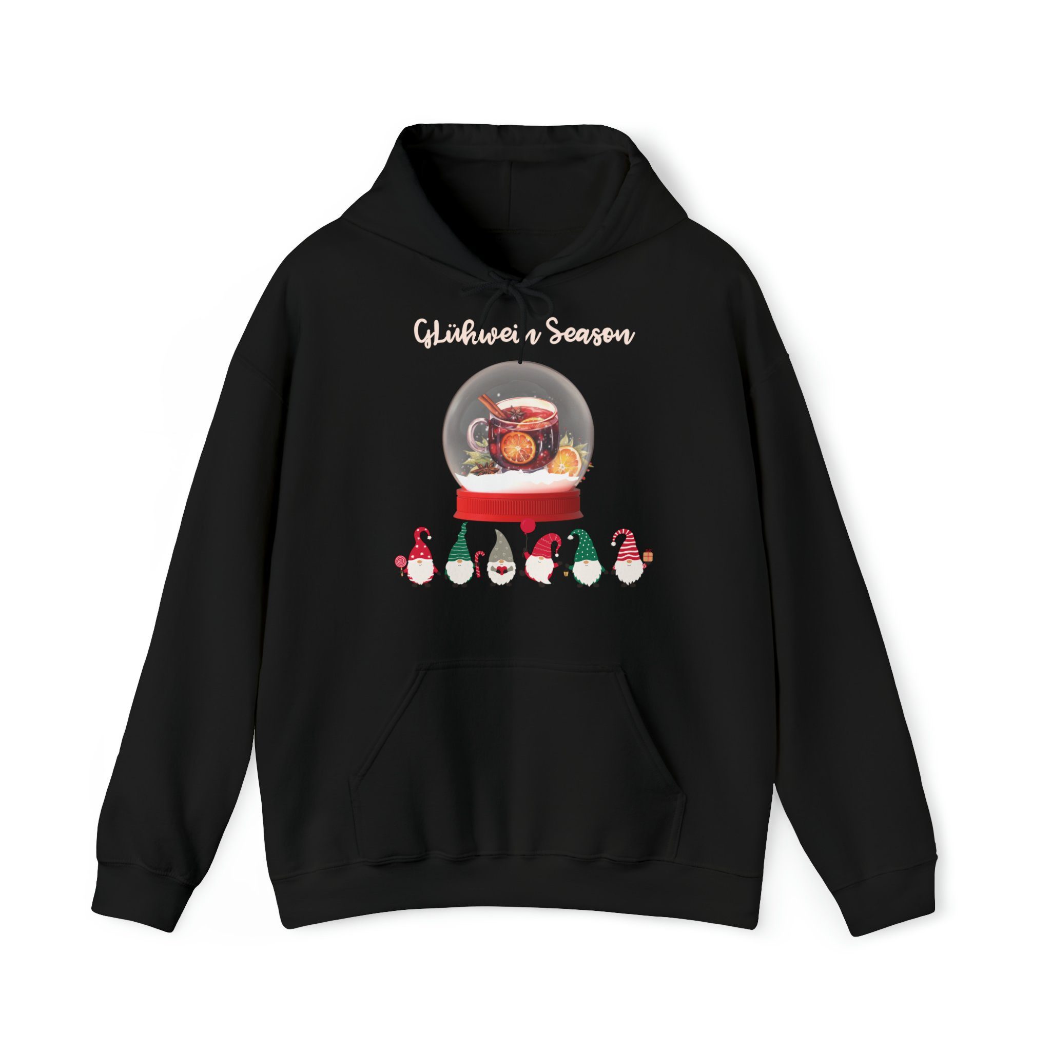 Quality Elegance Weihnachtssweatshirt Glüwein Season Cute Weihnachtskapuzenpullover
