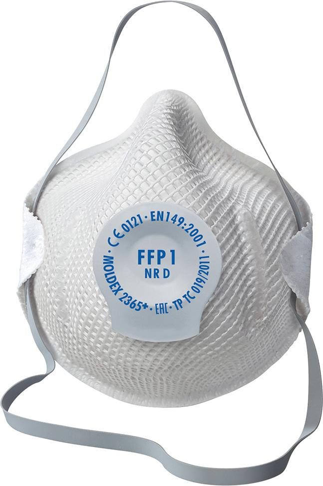 Arbeitsschutzbrille Moldex Atemschutzm. FFP1 NR D mit Klimaventil Klassiker