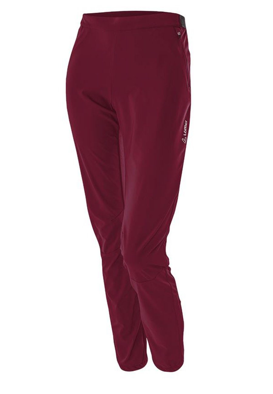Löffler Skihose Löffler Damen W PANTS AS Langlaufhose 24095 Burgur