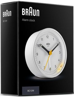 Braun Quarzwecker Braun BC12W Klassik Wecker