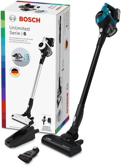 Akku-Stielstaubsauger Unlimited 6 BKS6111P, Hygiene-Filter, 10 Jahre Motorgarantie, leicht