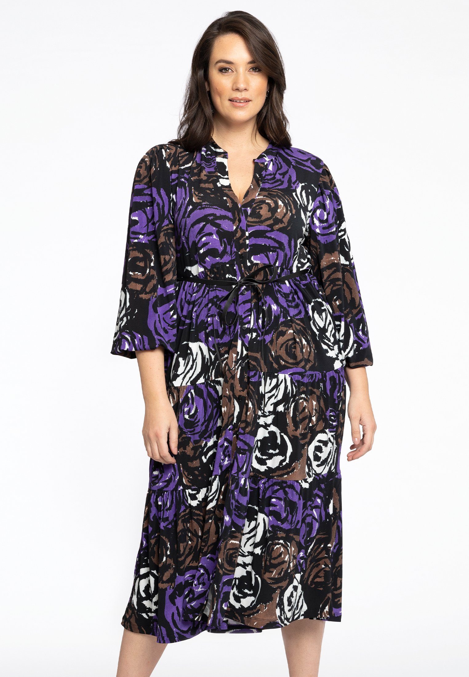A-Linien-Kleid Damen Kleid Große Größen