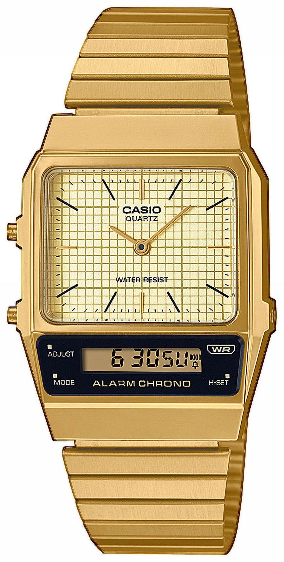 VINTAGE CASIO AQ-800EG-9AEF Chronograph