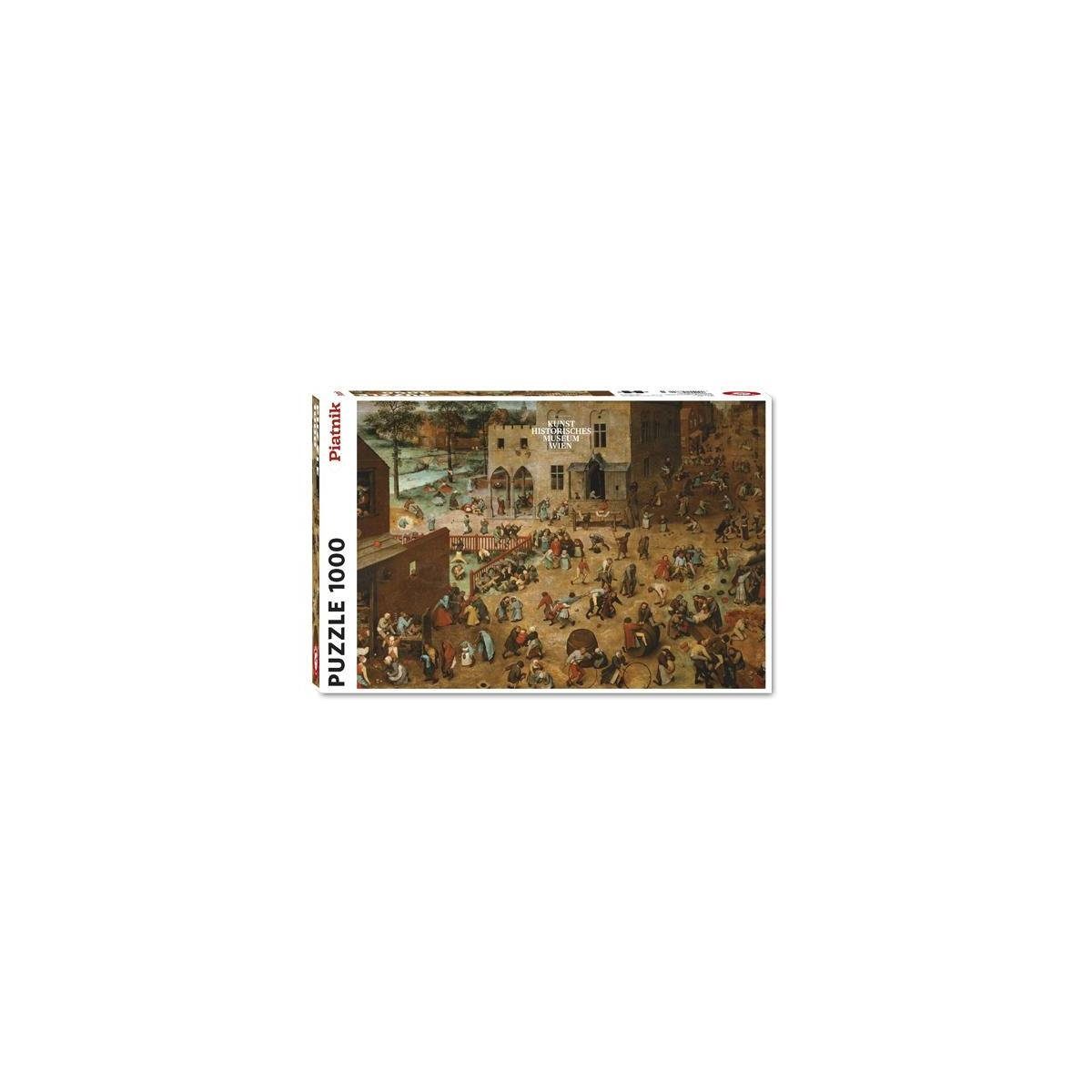 Piatnik Puzzle PIA5677 - Bruegel: Kinderspiele - Puzzle, 1000 Teile, 1000  Puzzleteile