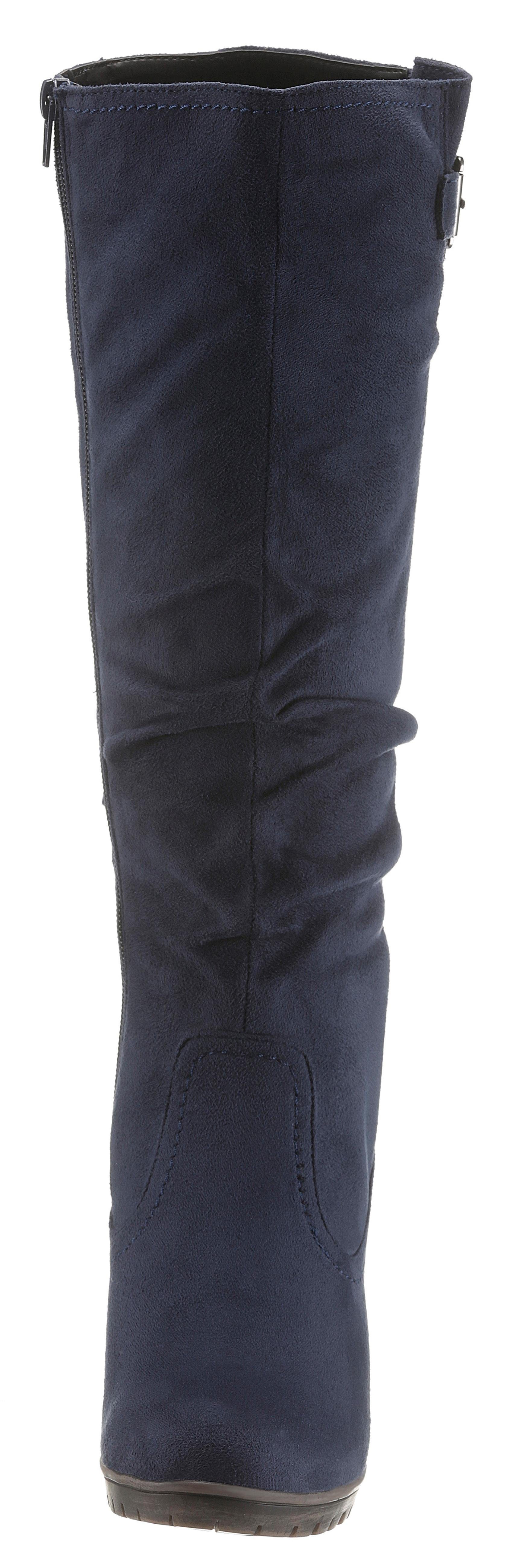 Aniston SHOES Stiefel mit Raffungen am slouchy Schaft – Bild 5 von 5