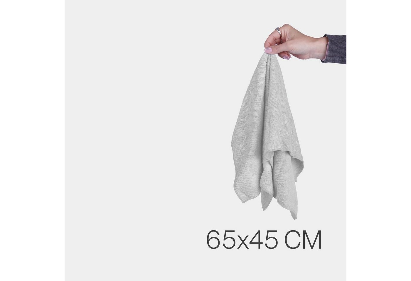 Thumbnail - Bestlivings 20315 Geschirrtuch - Hoch Tief Struktur Mikrofasertuch (88% Polyester 12% Polyamid, 45x65 cm, 4-tlg., Microf...
