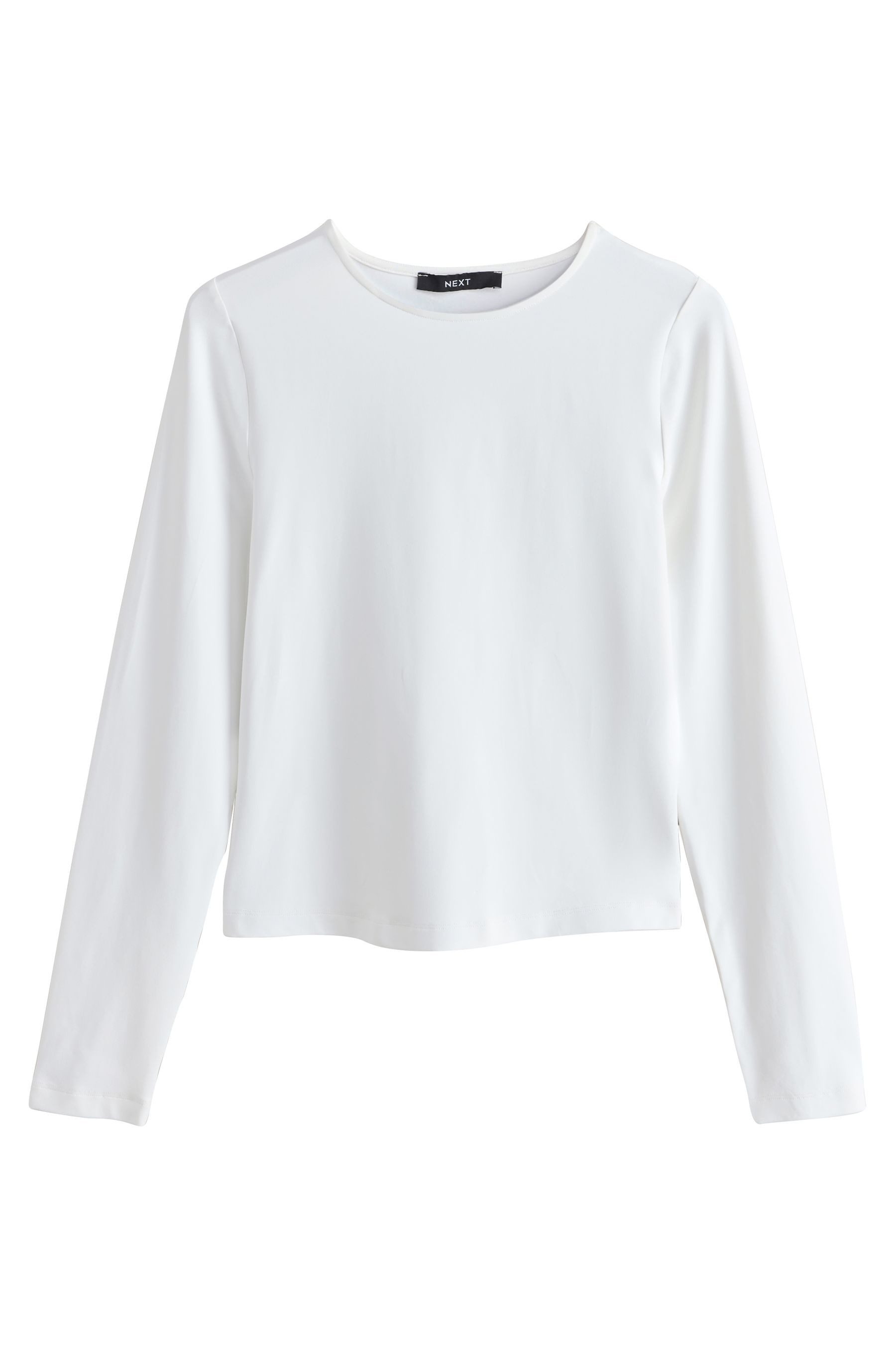 Langarmshirt Weiches, fließendes Langarmoberteil aus Polyamid