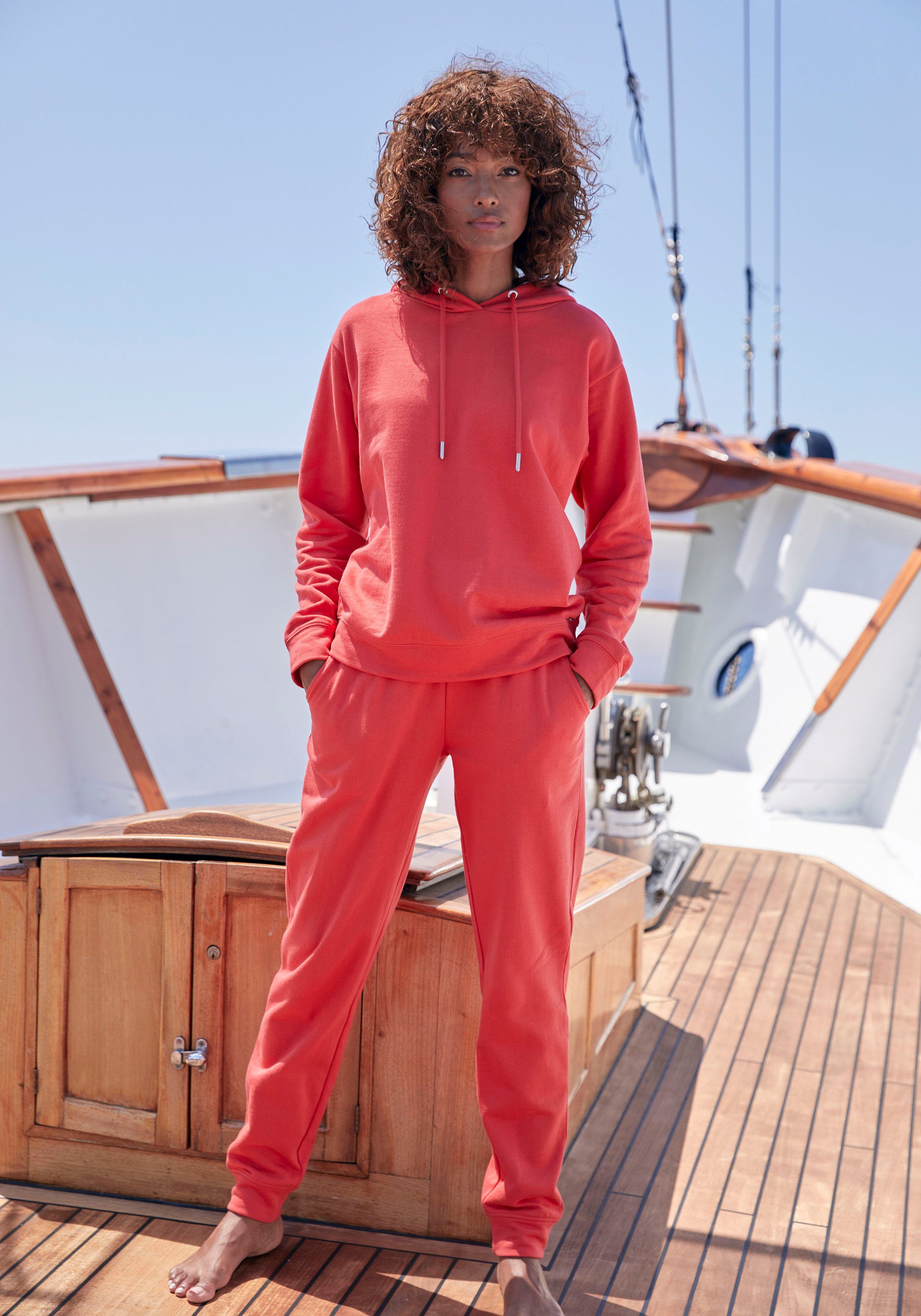 H.I.S Kapuzensweatshirt im maritimen Stil, Loungewear, Loungeanzug, Hoodie – Bild 3 von 5
