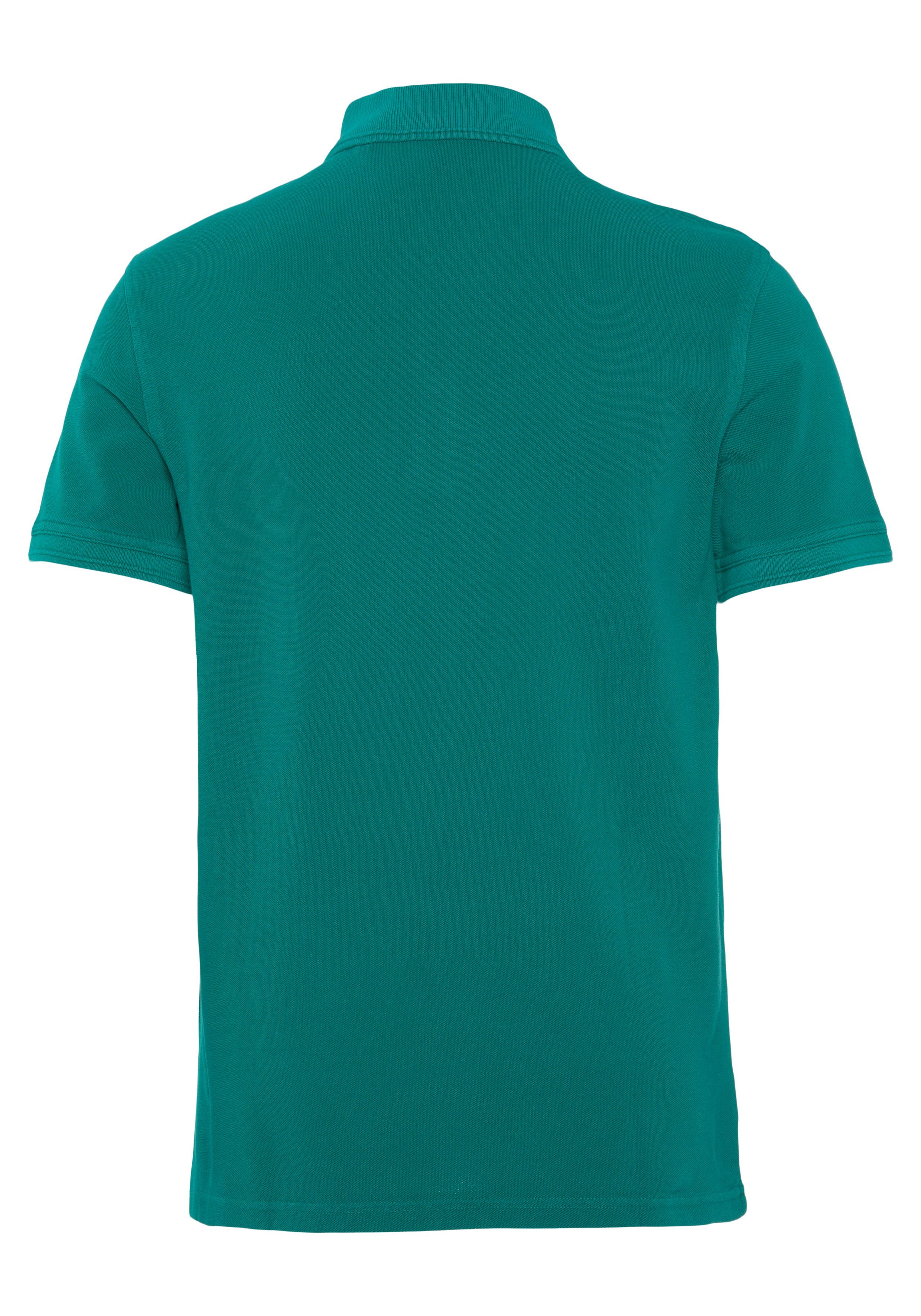 BOSS ORANGE Poloshirt Prime 01 Logoschriftzug Brust Dark der mit dezentem auf 10203439 Green