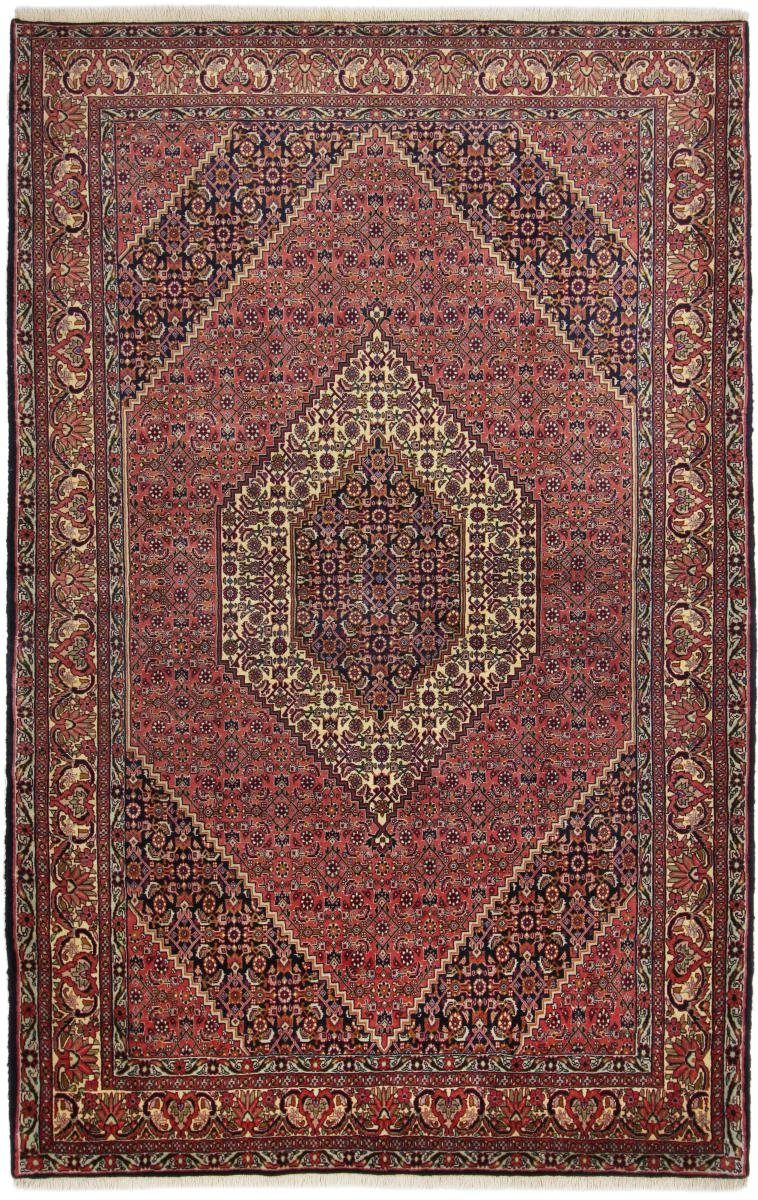 Orientteppich Bidjar Tekab rechteckig, 15 Handgeknüpfter Trading, Nain Höhe: mm 152x249 / Perserteppich, Orientteppich