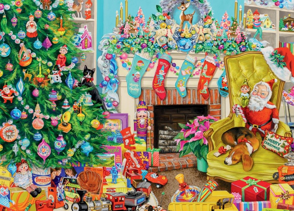 Bluebird Puzzle Puzzle Mid Century Merriment, Puzzleteile