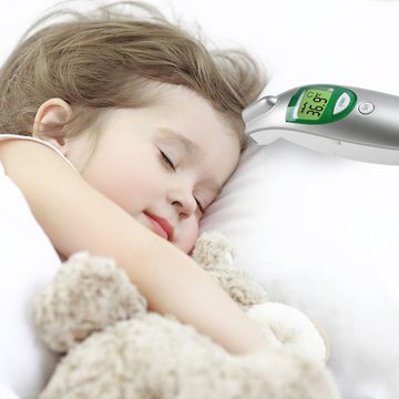 Medisana Fieberthermometer Fieberthermometer FTN, Berührungsloses messen, Mit Fieberalarm