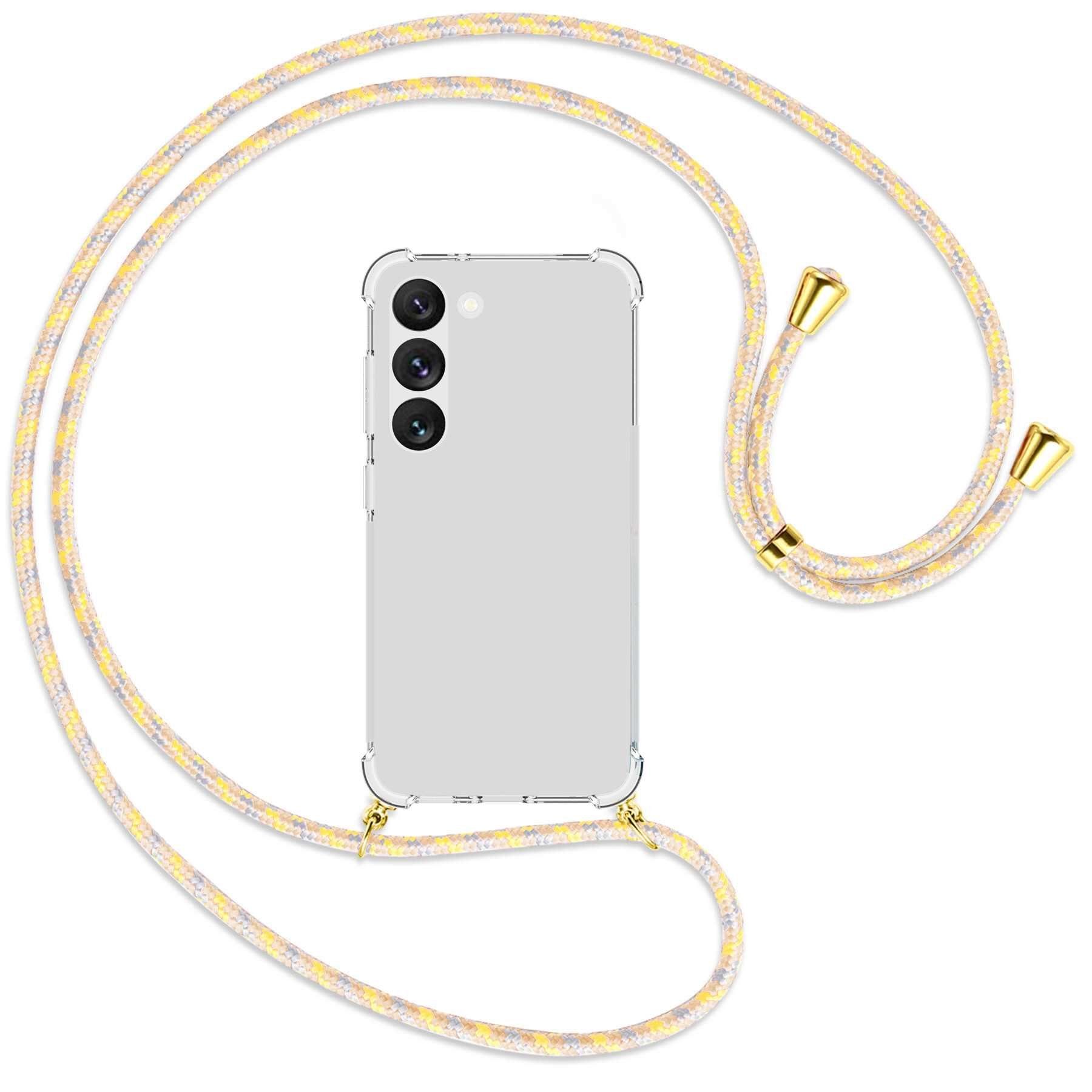 mtb more energy Handykette für Samsung Galaxy S23 [NC-635-G], Umhängehülle mit Band [NC-635-G]