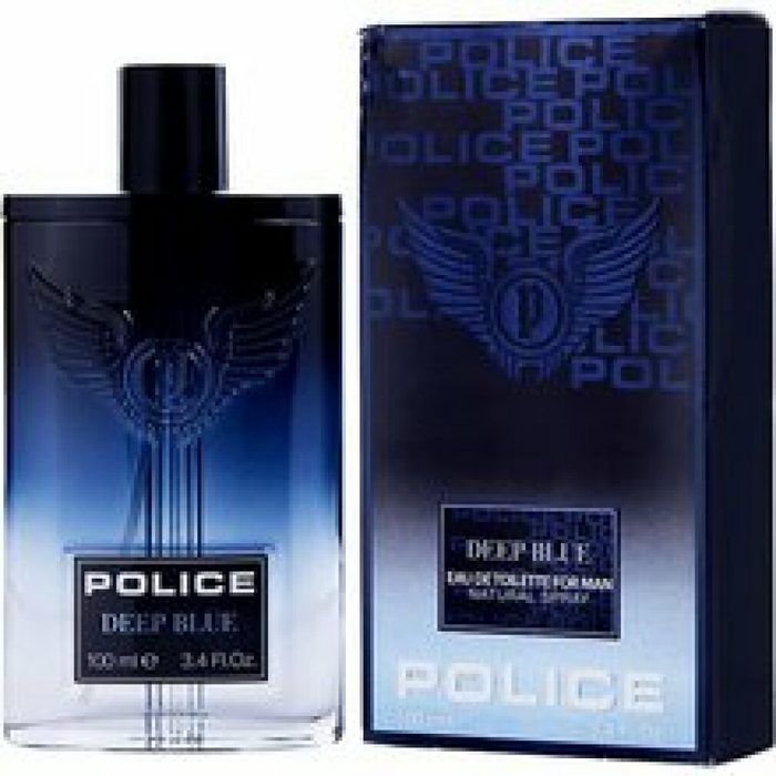 Police Eau de Toilette Police Colognes Police Deep Blue EDT Spray 100 Ml für Männer