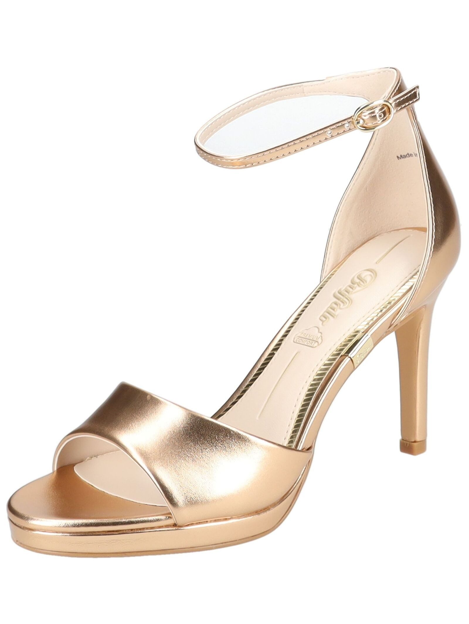 Buffalo Sandalen Lederimitat High-Heel-Sandalette günstig online kaufen