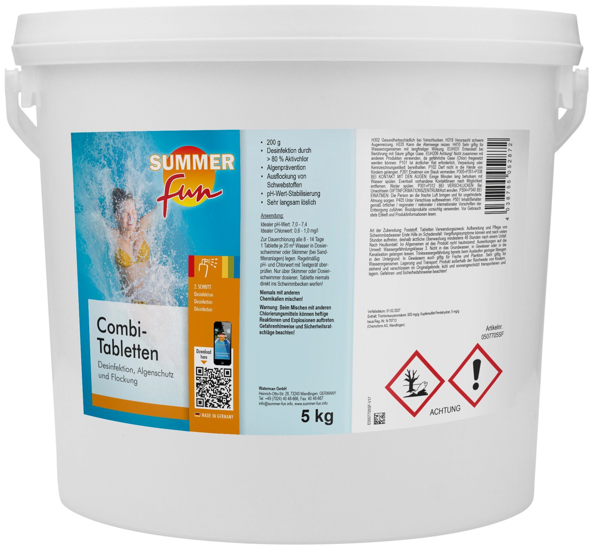 Poolpflege Combi-Tabletten