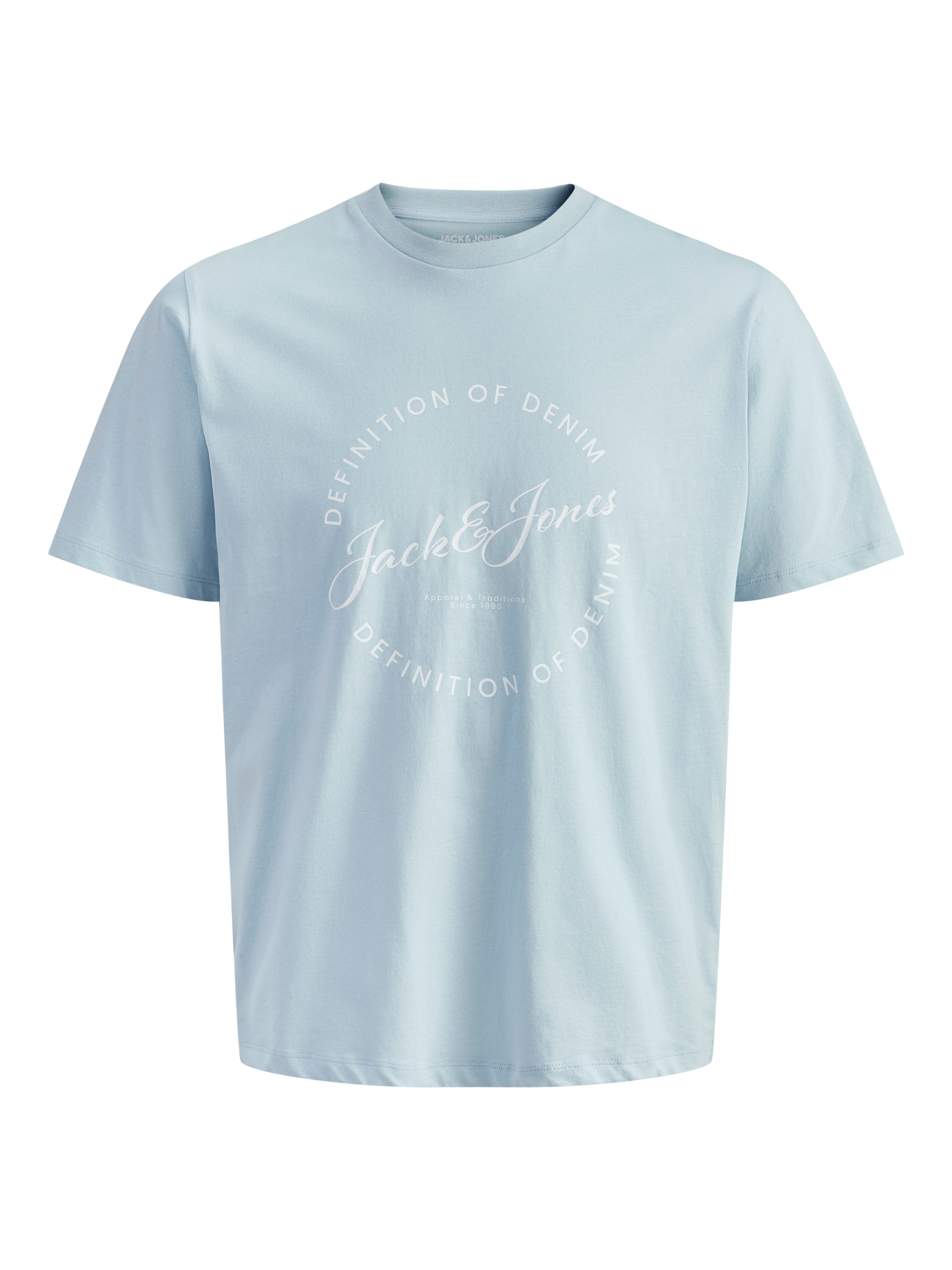 Jack & Jones PlusSize Rundhalsshirt JJGRAYSON TEE SS CREW NECK PLS Baumwolle, regular fit