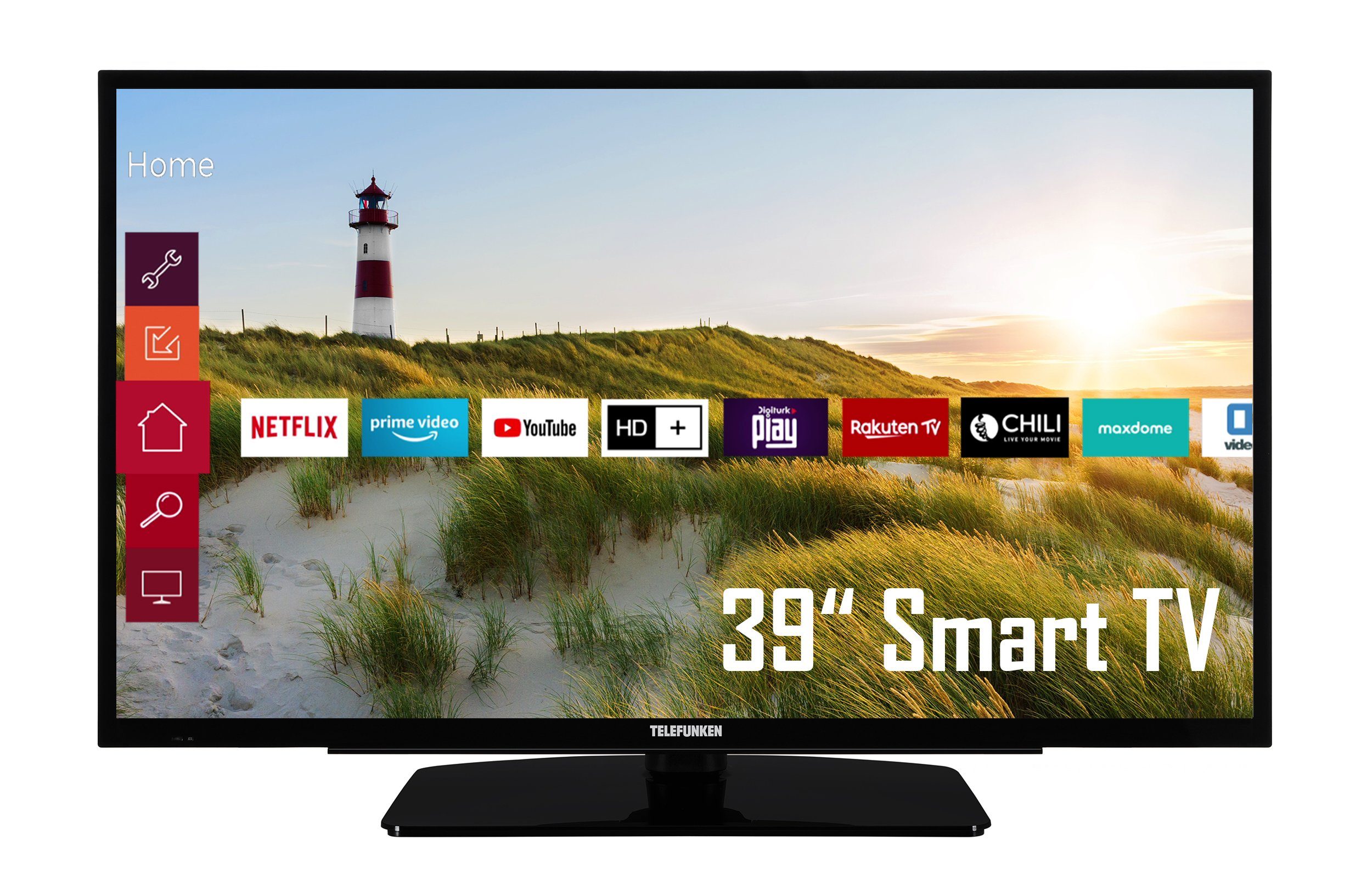 Telefunken XH39K550 LCD-LED Fernseher (98 cm/39 Zoll, HD-ready, Smart TV,  Triple-Tuner, 6 Monate HD+ gratis) online kaufen | OTTO