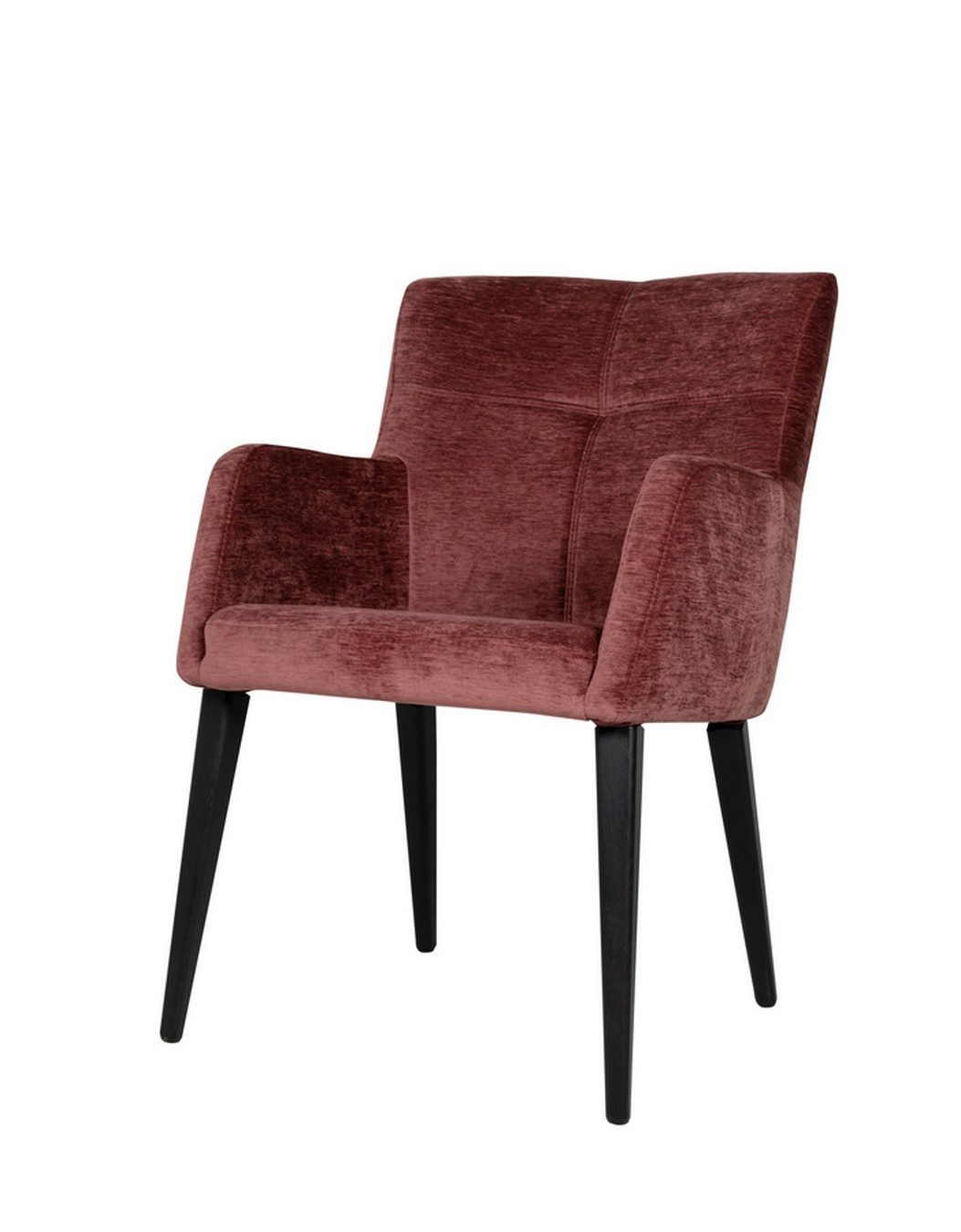 Tischhelden Armlehnstuhl Armlehnstuhl Jacelyn Stoff rot