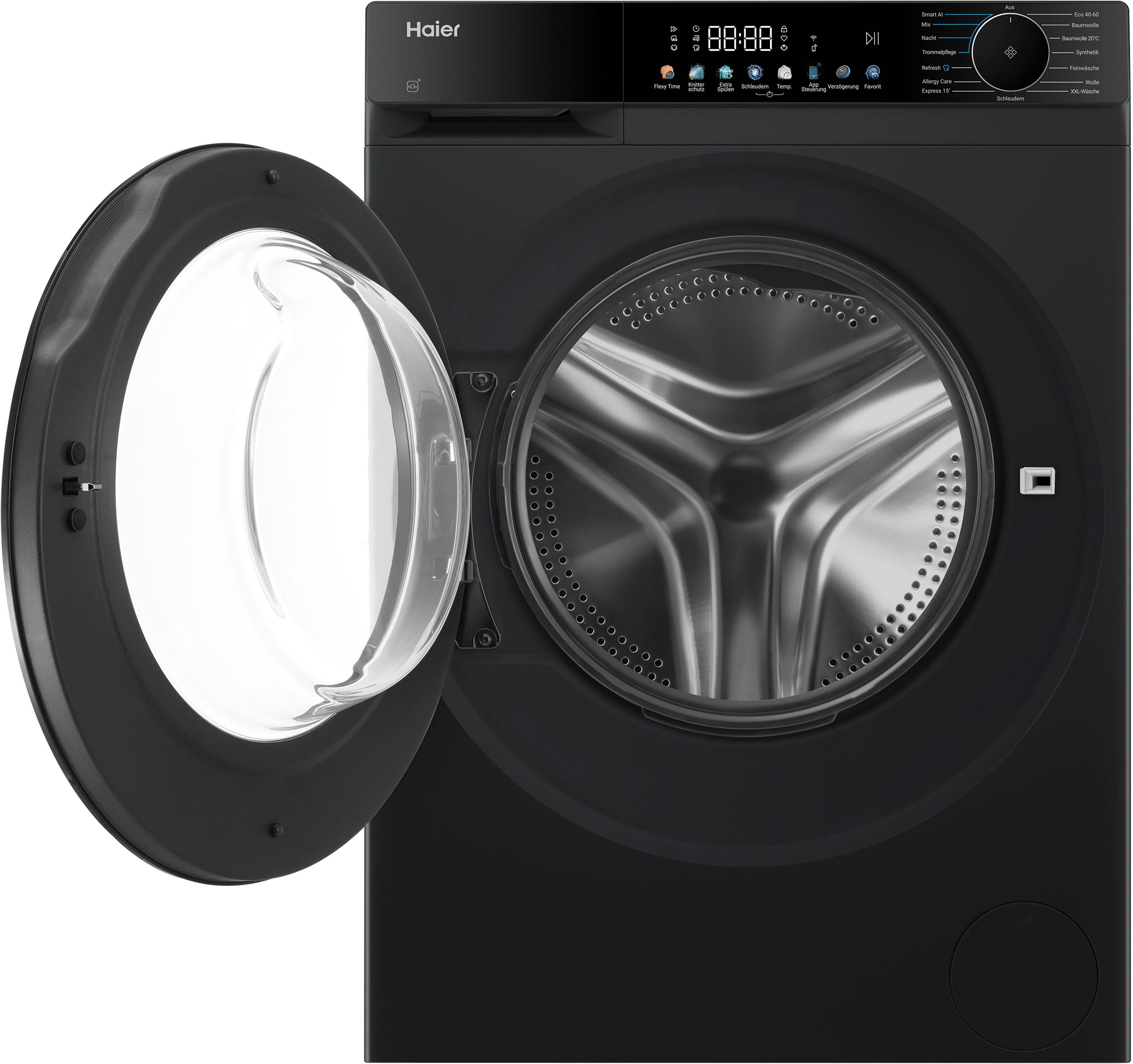 Haier Waschmaschine G5 Serie HW90-BP14657BTU1, 9 kg, 1400 U/min, Smart AI Automatikprogramm & Wi-Fi – Bild 4 von 5