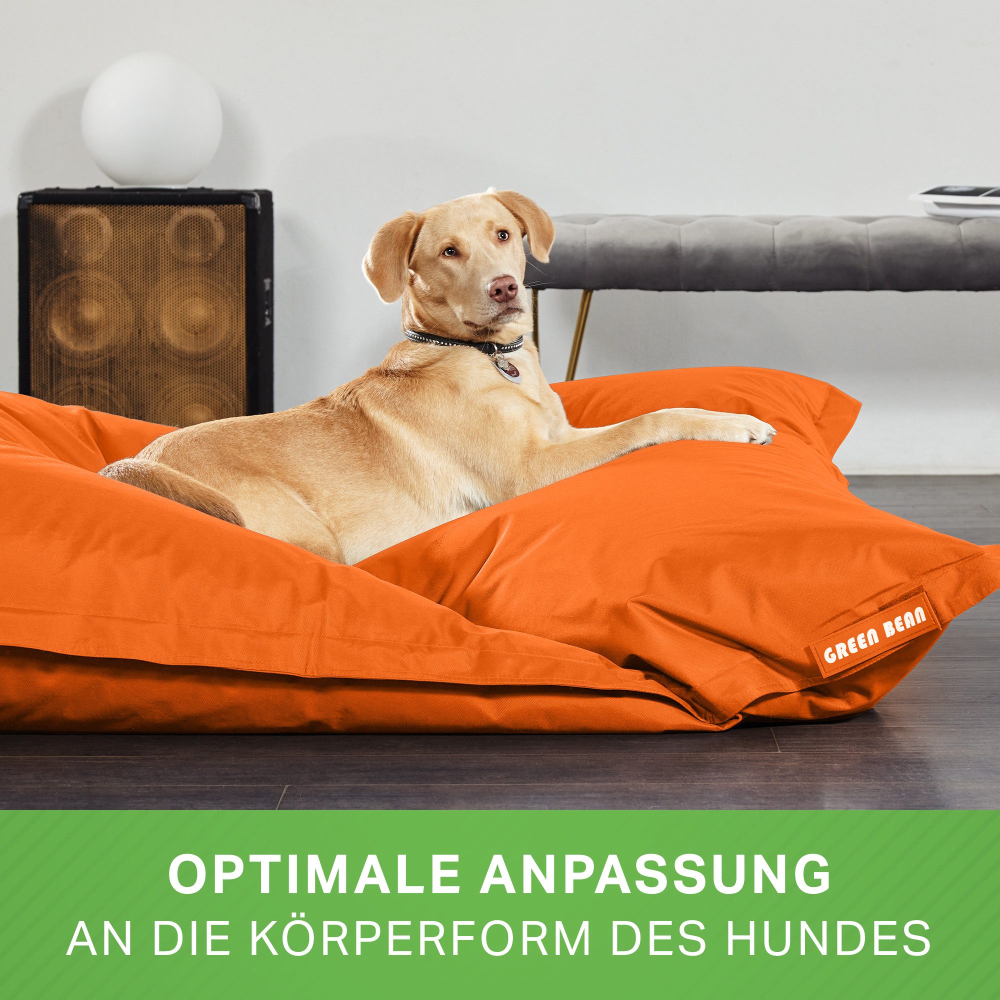 Green Bean Hundematte XXL Hundebett - Hundekissen 140x180cm