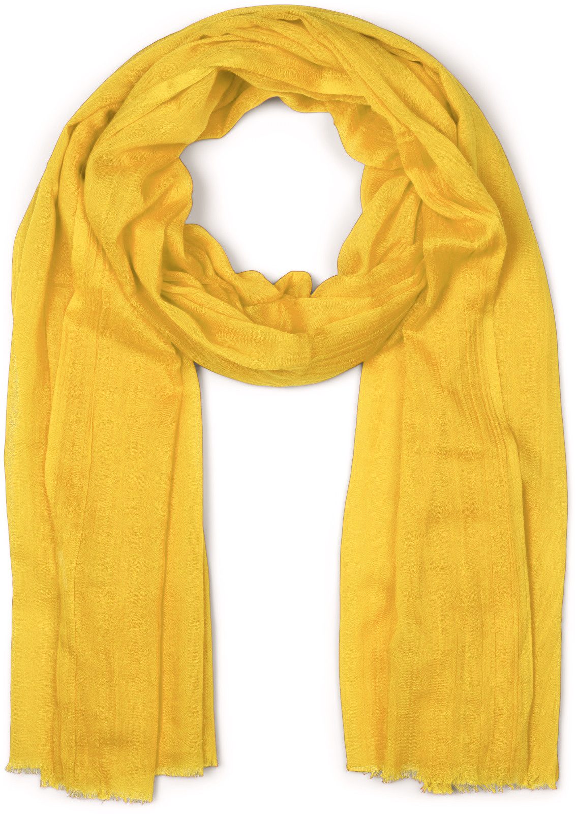 styleBREAKER Modeschal Leichter Schal Einfarbig, (1-St) günstig online kaufen