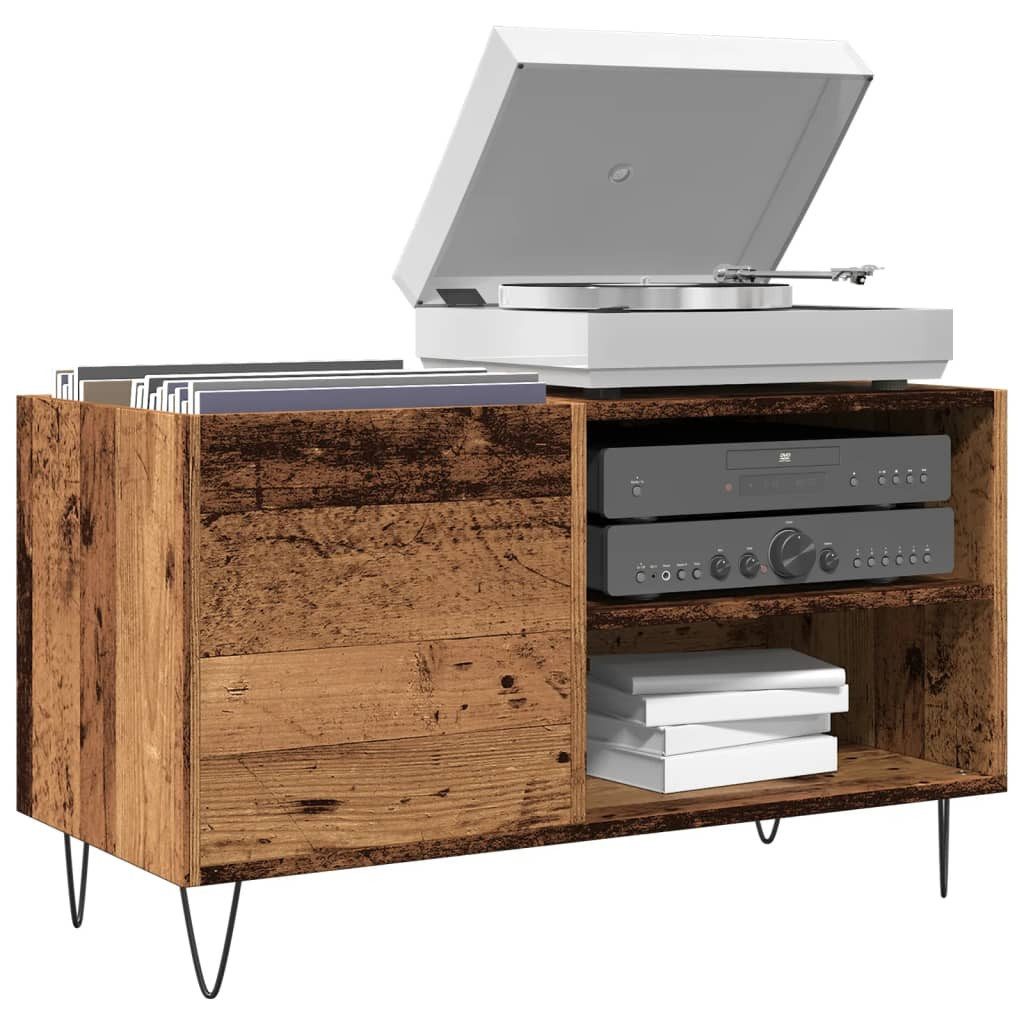 vidaXL Lowboard Plattenschrank Altholz-Optik 84,5x38x48 cm Holzwerkstoff (1 St)