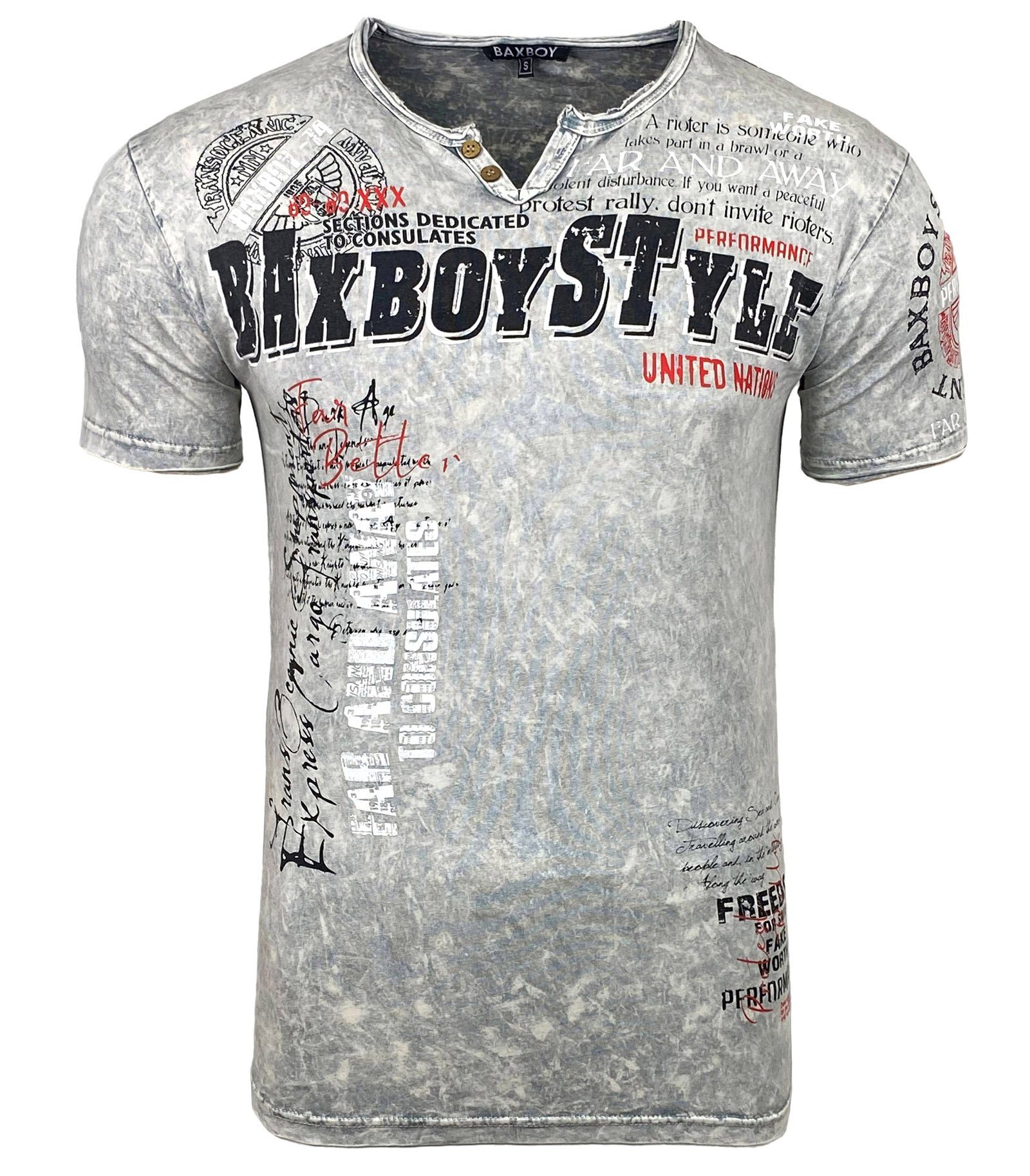 Baxboy T-Shirt Baxboy T-Shirt »VINTAGE« mit günstig online kaufen
