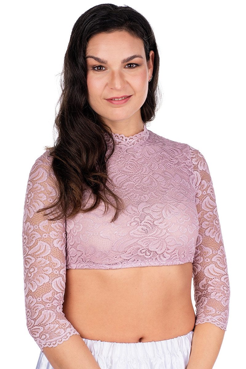 Dirndlbluse Dirndlbluse - AMSTERDAM - lila, oliv