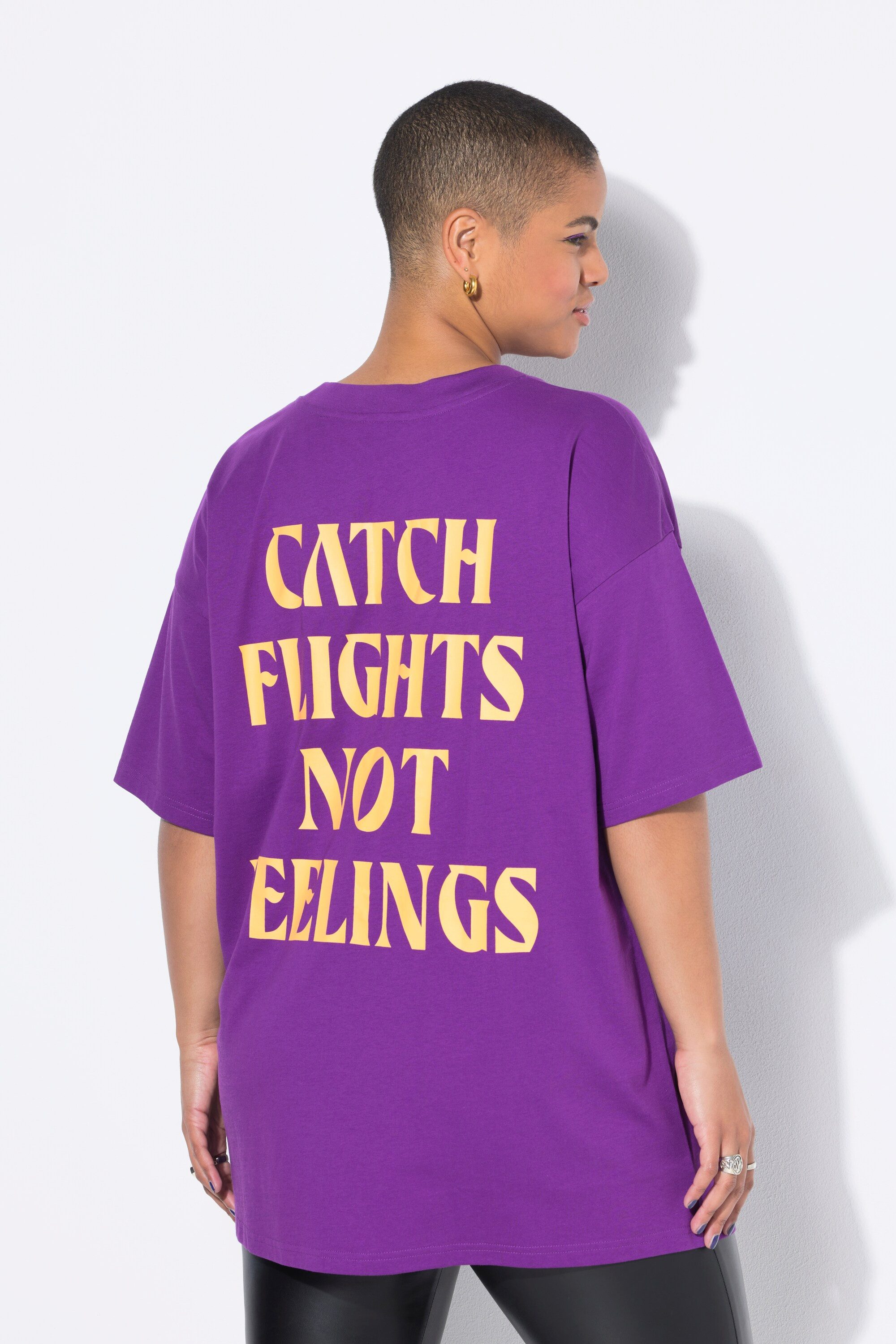 Studio Untold T-Shirt T-Shirt oversized Airplane Halbarm