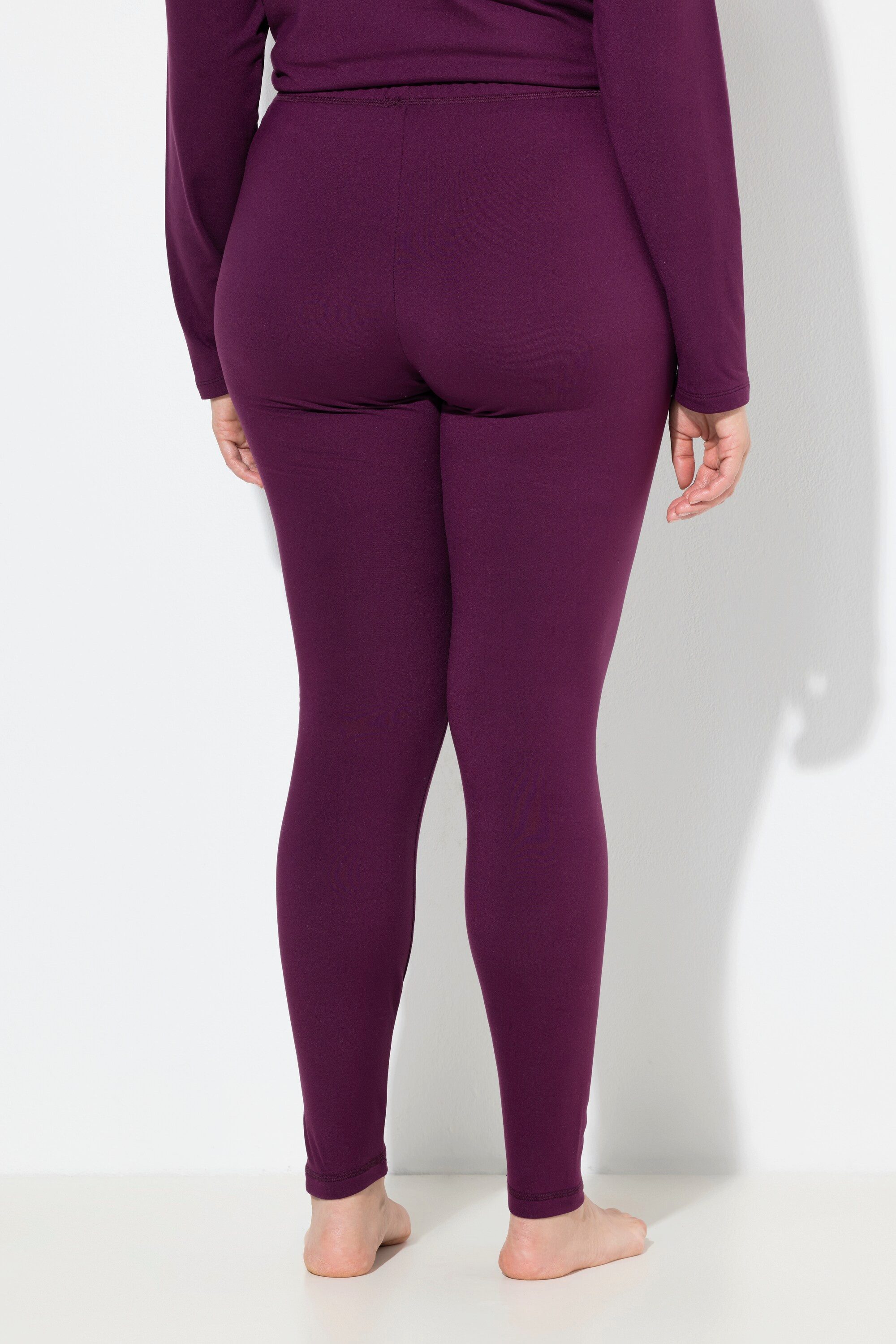 Ulla Popken Funktionshose Ski-Funktionsleggings schnelltrocknend extrawarm
