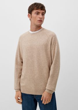 s.Oliver Strickpullover Feinstrick-Pullover aus Wollmix