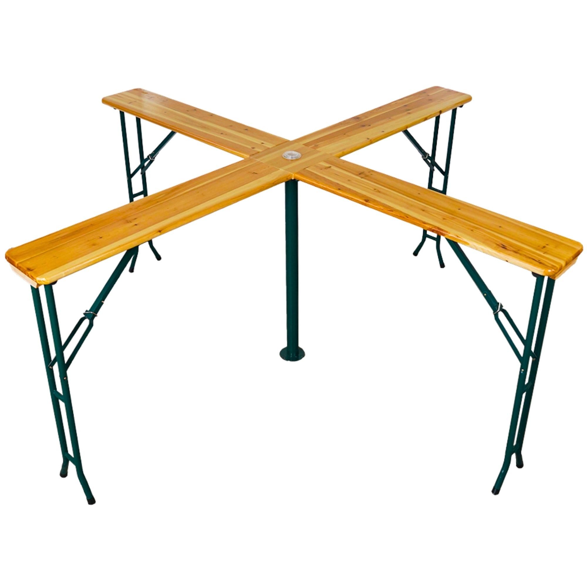 CHEFGASTRO® Bierzeltgarnitur Bierzelttisch XXL klappbar mit günstig online kaufen